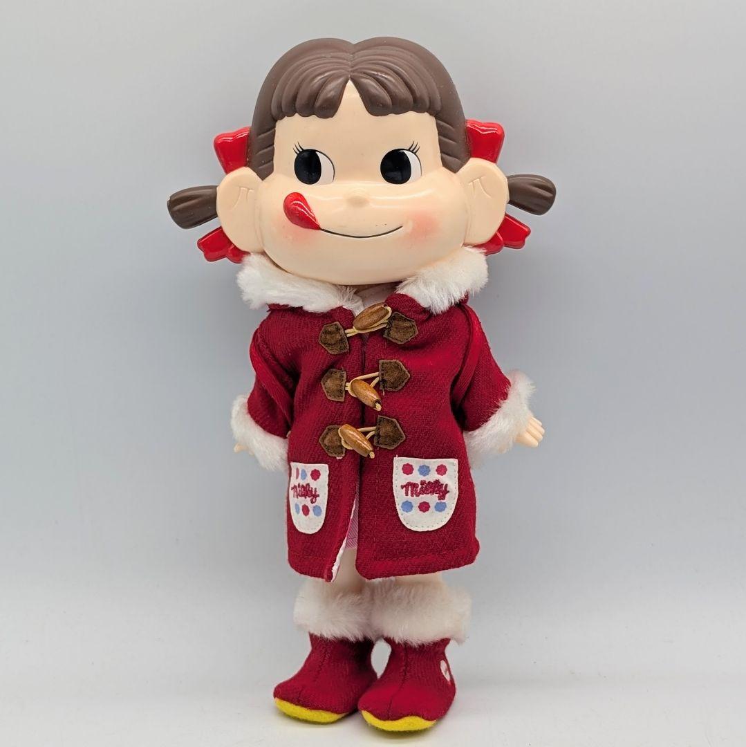 不二家 ペコちゃん人形　ペコちゃんの自動販売機　ブリキ缶ケース　5点セット