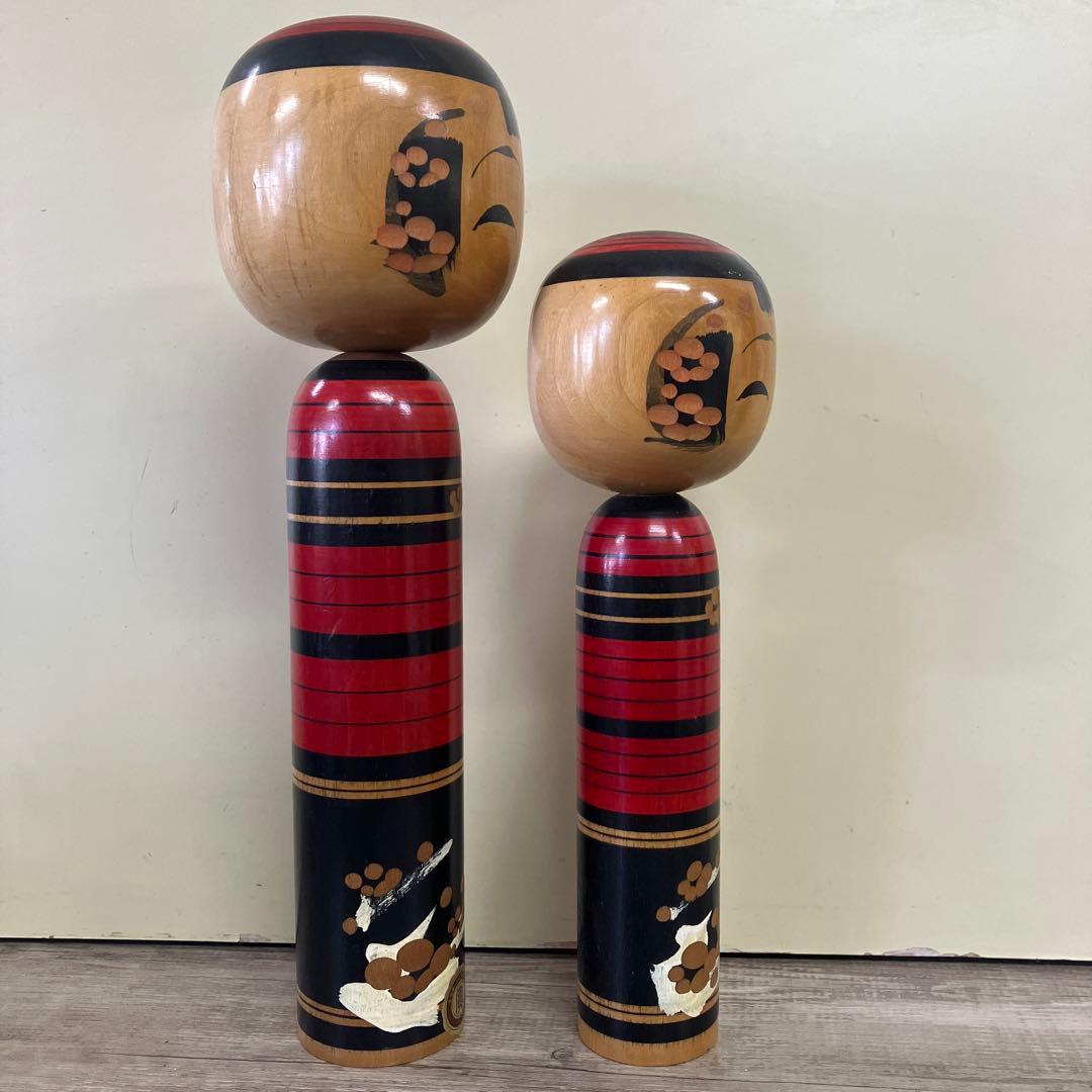 A-5 こけし 創作こけし 伝統工芸品 佐藤克巳 山形 民芸品 アンティーク