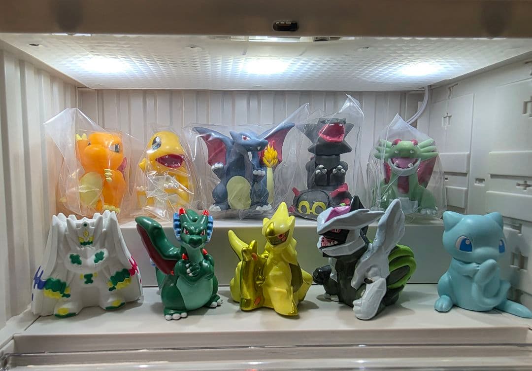 美品　ポケモン 色違いフィギュア 5体セット　ソフビ　当選品