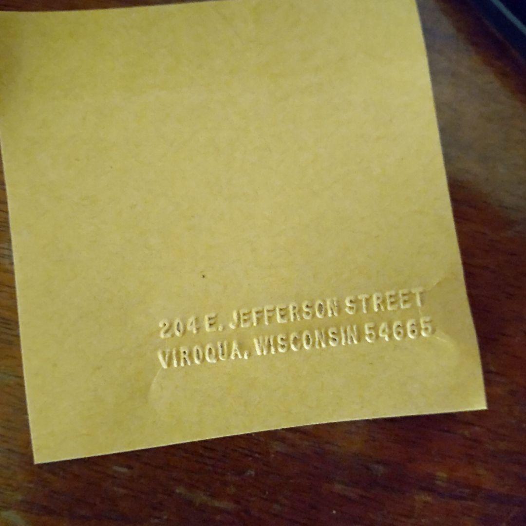 アメリカ ヴィンテージ エンボッサー スタンプ 02078-5