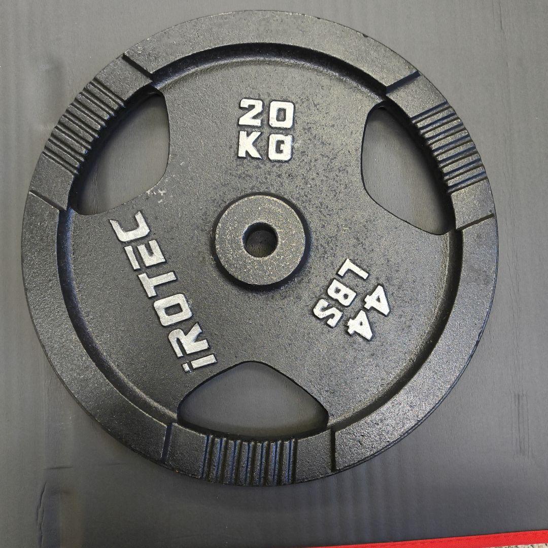 iROTEC 44 lbs ダンベルプレート