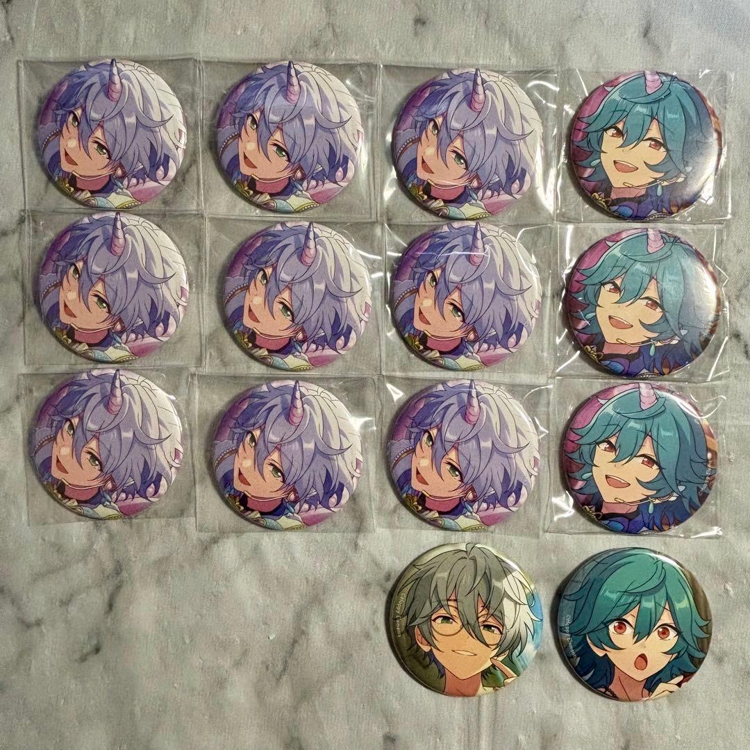 あんスタ コレクション缶バッジ Sep Idol Casual カンナ ライカ