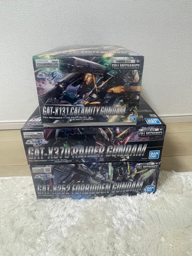 フルメカニクス カラミティ、フォビドゥン、レイダー