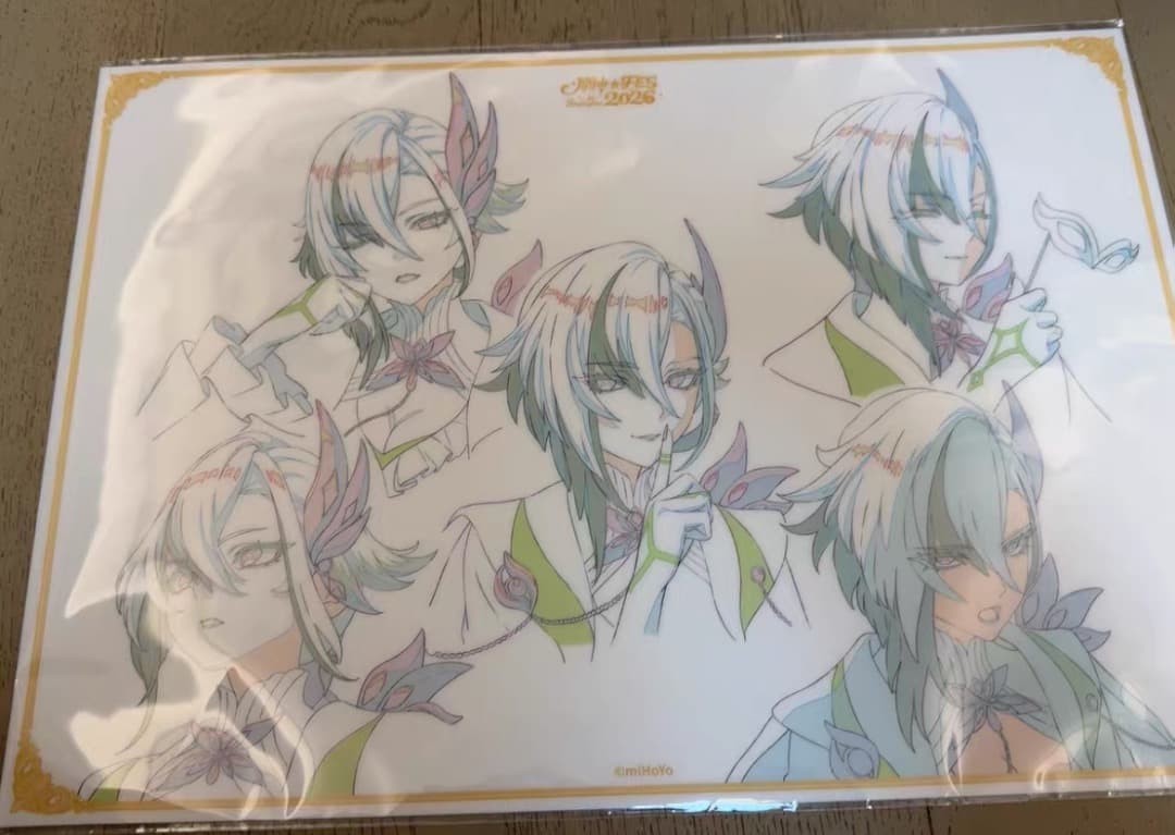 原神 fes アルレッキーノ フェス vipチケット 特典 PVCデスクマット