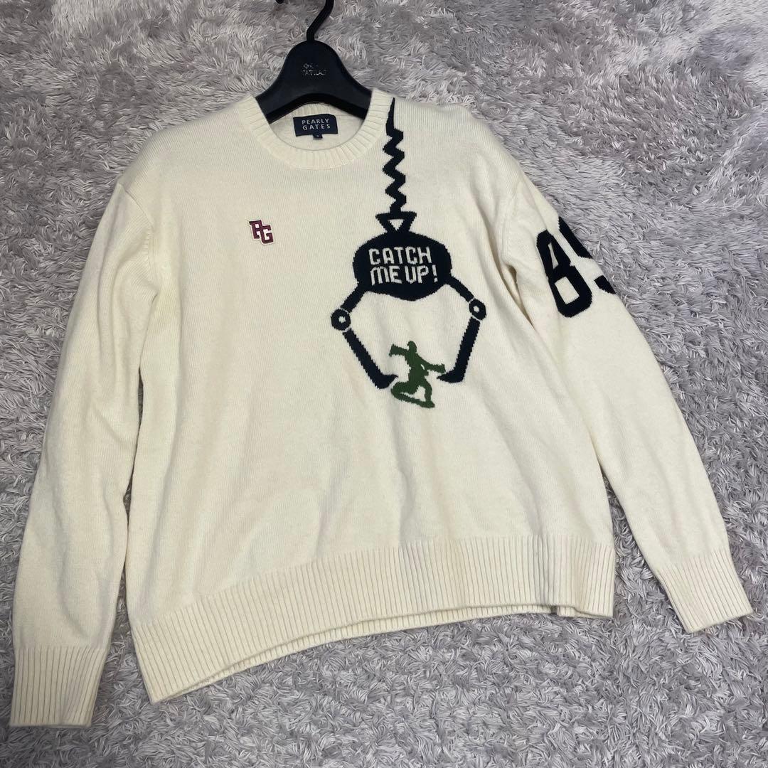 PEARLYGATESパーリーゲイツニットセータートレーナー　レディース