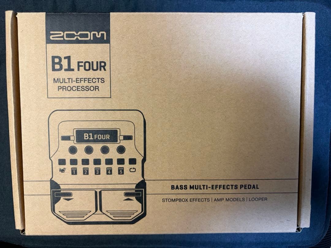 ZOOM B1 FOUR ベース用 マルチエフェクター