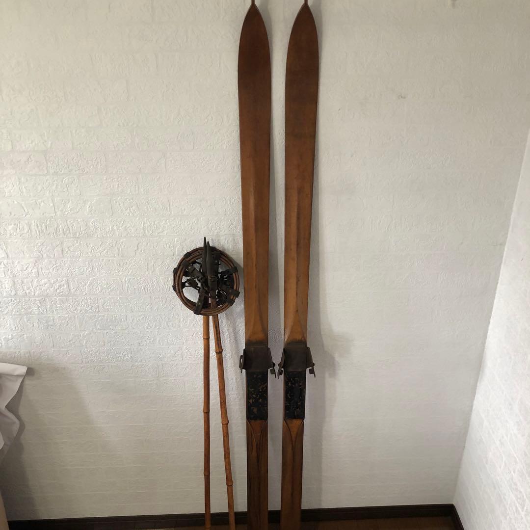 アンティークスキー板