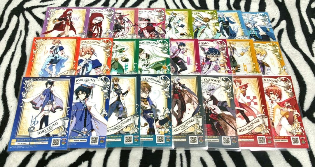 アイドリッシュセブン メルヘンドリーム キャラマイド 24種 ラミネート コンプ