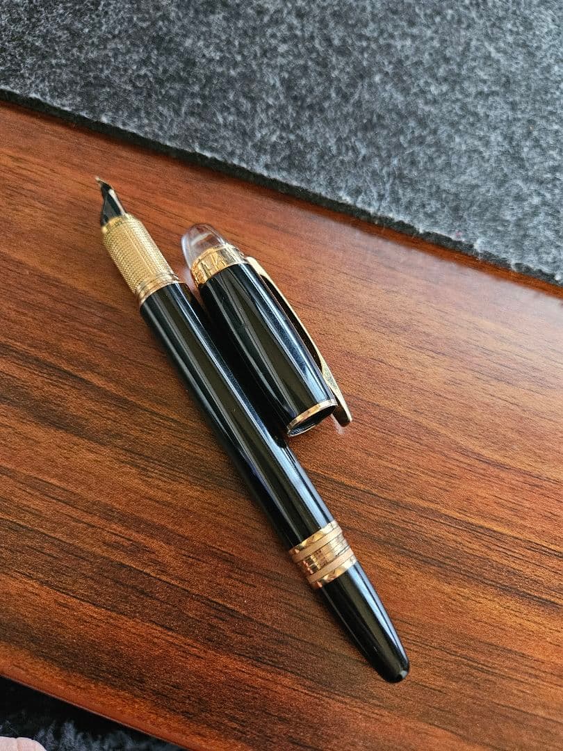 【美品】モンブラン 万年筆 スターウォーカー レッドゴールド　ピンクゴールド