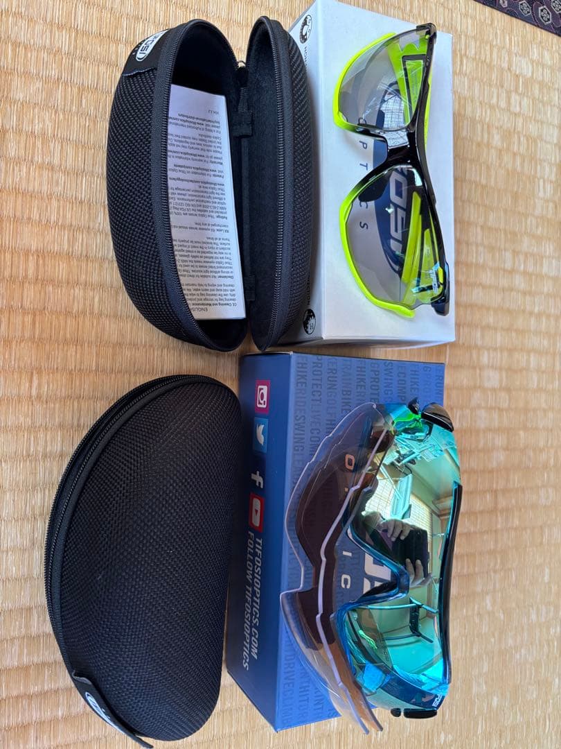 Tifosi Asian Davos サングラス Crystal Blue