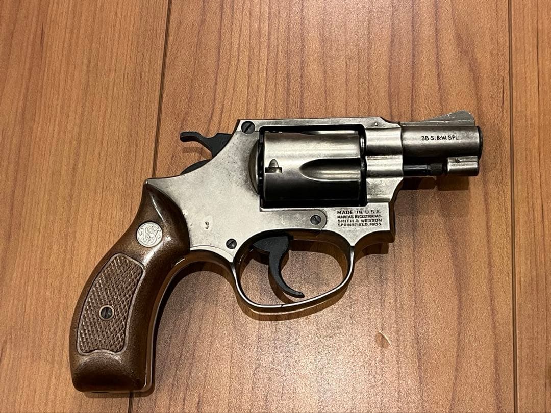 マルシン　ガスリボルバー　S&W　M36　チーフスペシャル　メタルフィニッシュ