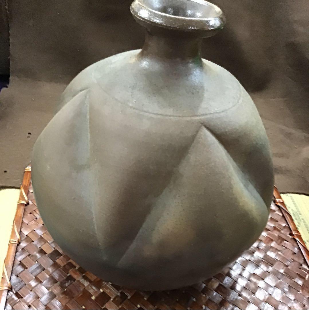 備前焼壺扁壺花生逸品只今年末年始大売り出しです❣️