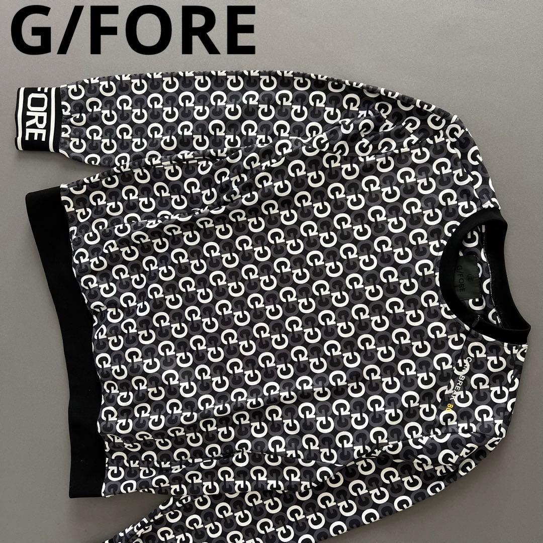 G/FORE ジーフォア　総柄　スウェット　メンズ　ゴルフ　トレーナー　GOLF