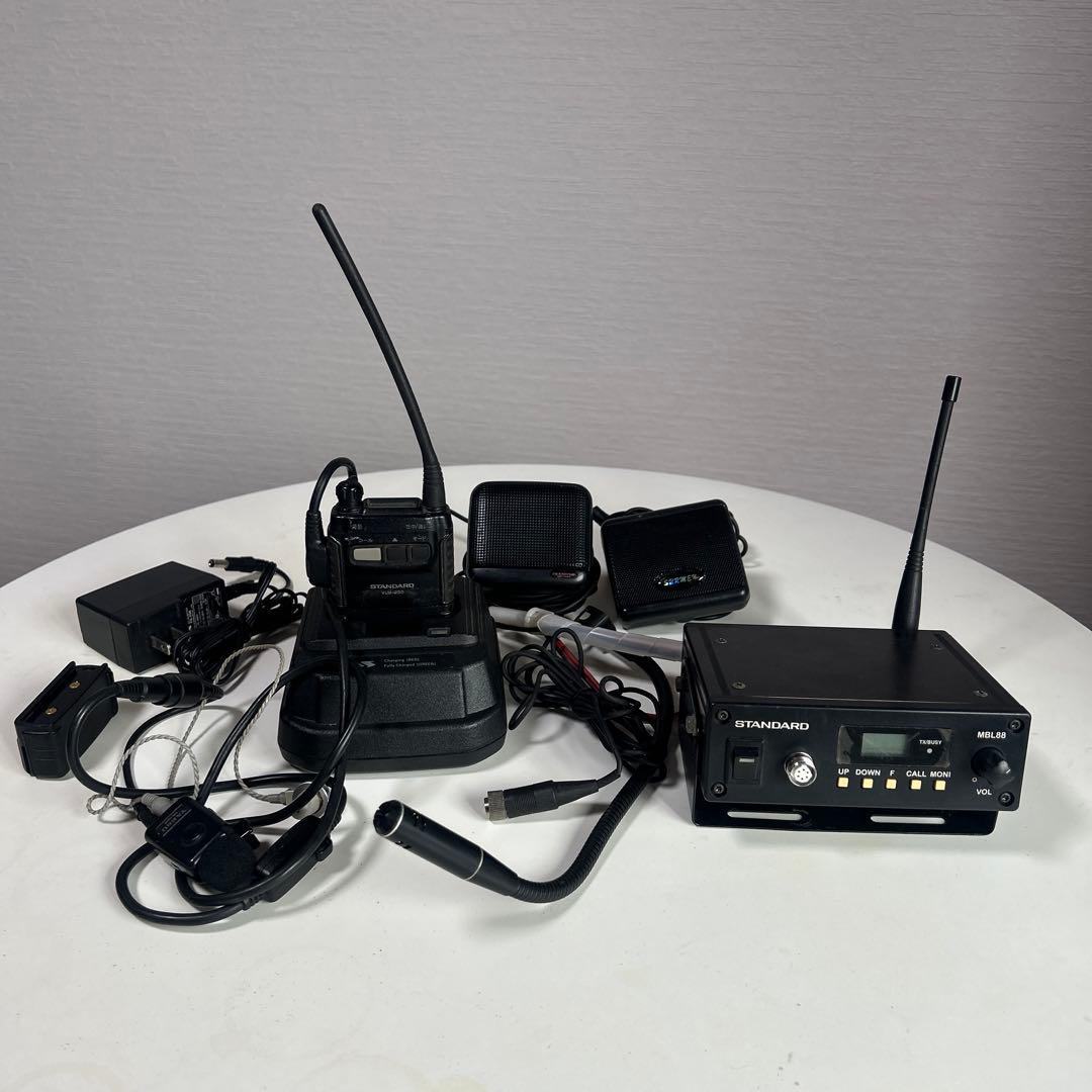 八重洲無線機特定小電力トランシーバースタンダードVLM850.MBL88セット