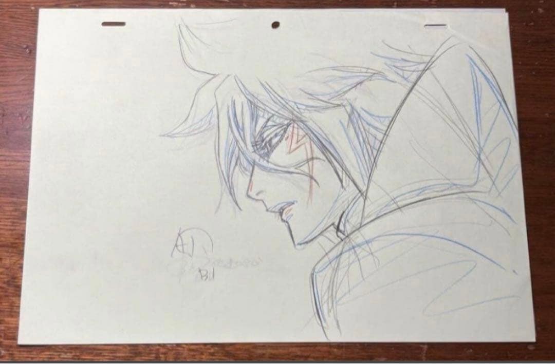 BLEACH セル画　ハリベル　アニメ　直筆　レイアウト