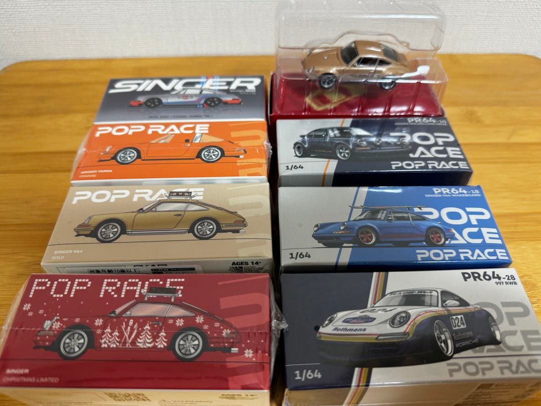 【POP RACE】Porsche Shinger / RWB 8台セット