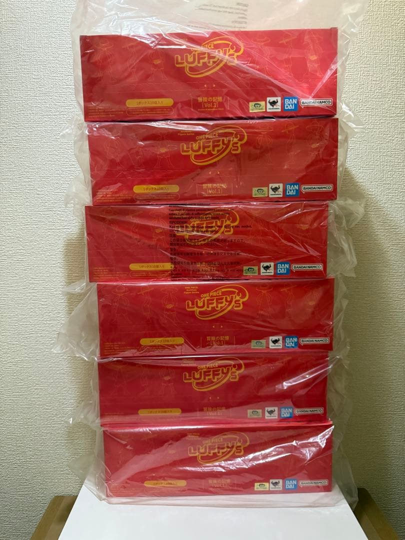 新品未開封 LUFFY's 冒険の記憶 Vol.1 コンプリートセット　6セット