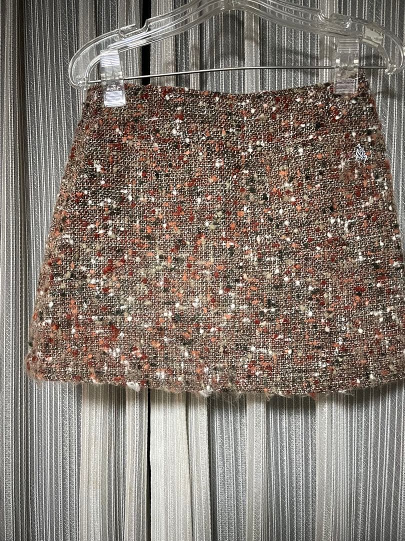 ポールスチュアートゴルフ　ツイード風スカートセットアップ