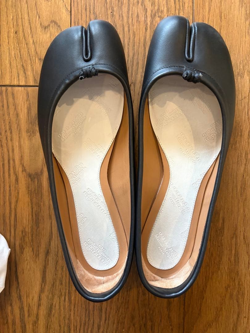 Maison Margiela 足袋バレエシューズ ブラック　37