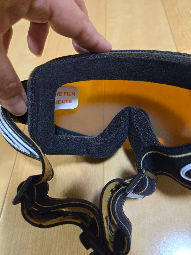 新品！未使用！クイックシルバー　ZEISS ミラーレンズ スノーゴーグル