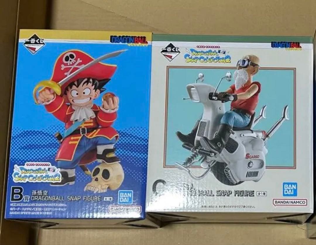 一番くじ ドラゴンボール スナップコレクション２ B.C.Dフィギュア