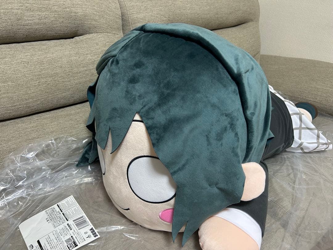 天使　ラブライブ！虹ヶ咲　寝そべりテラジャンボぬいぐるみ　優木せつ菜