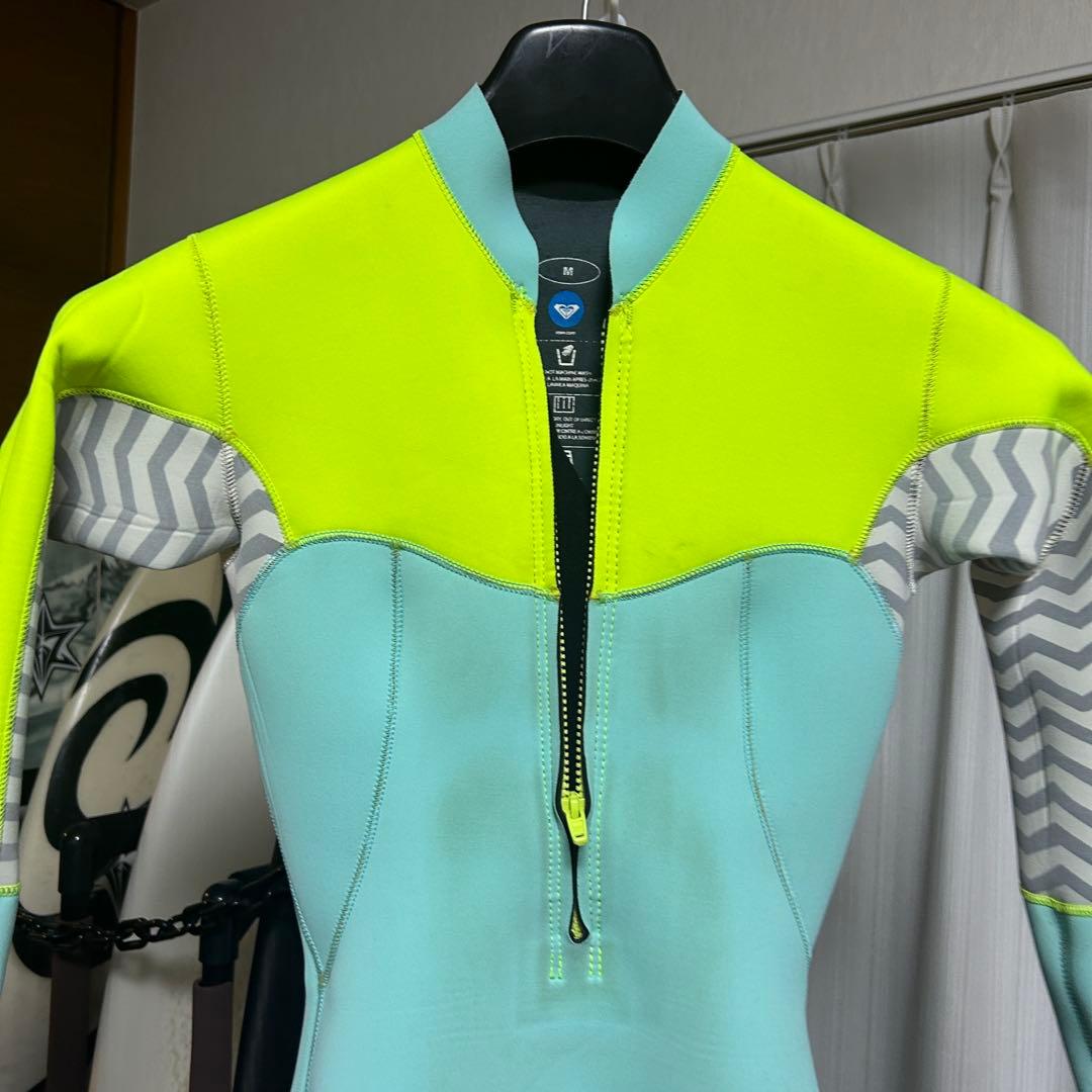 ROXY ロキシー ウェットスーツ M ロングスプリング ラスティ 海パンセット