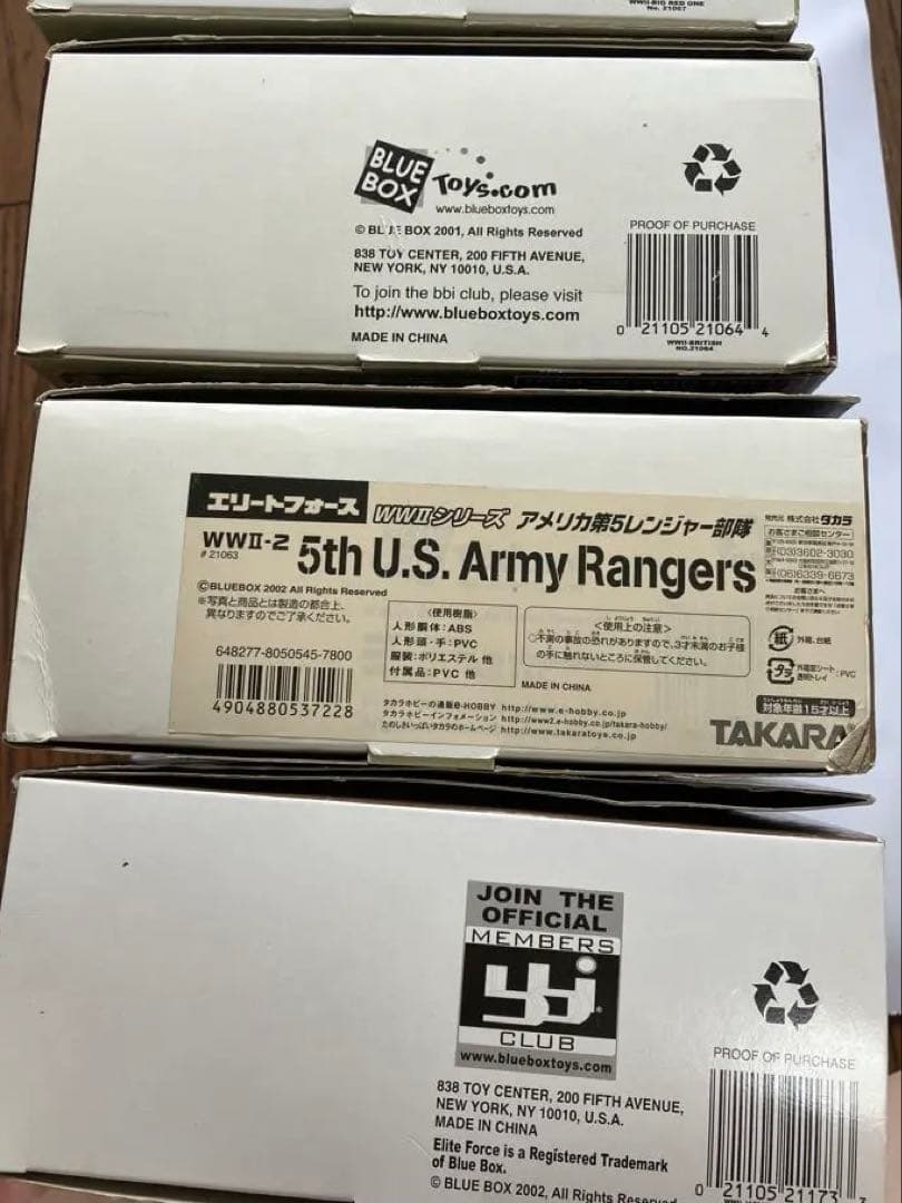 ELITE FORCE WWII フィギュアセット