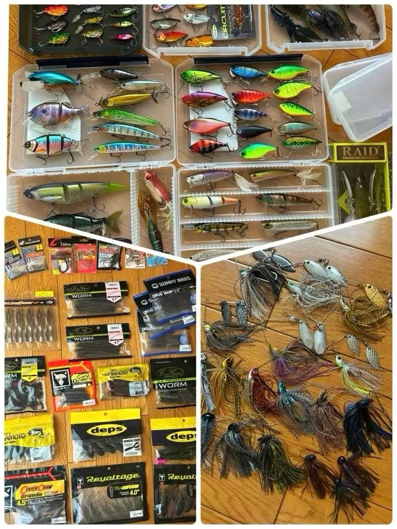 希少 廃盤 レア バス釣り引退セット！ TNトリゴン 他多種【新品未使用】