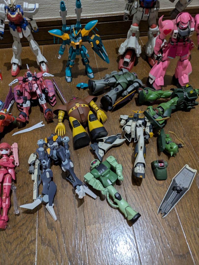 プラモデル ガンダム　ガンプラ 　ジャンク　武器　完成品　まとめ売り