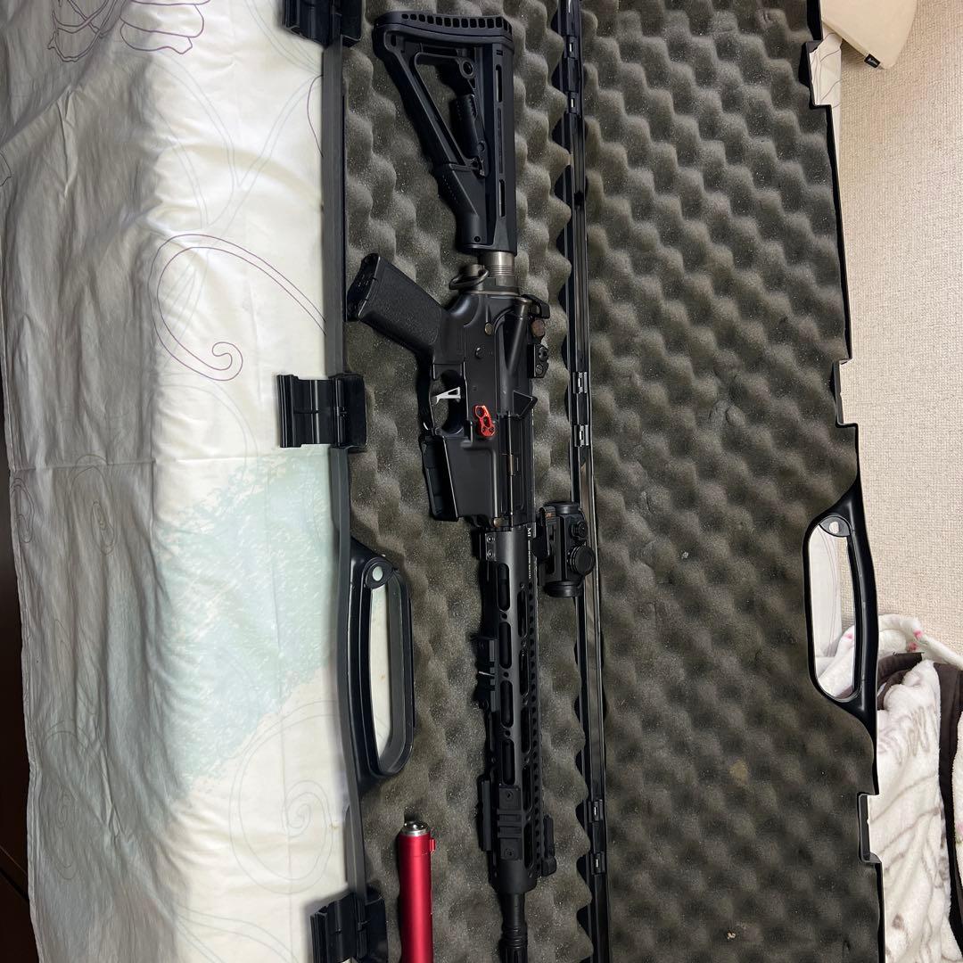 M4 トイガン 光学サイト付き ハードケース PTW すべてカスタマイズ