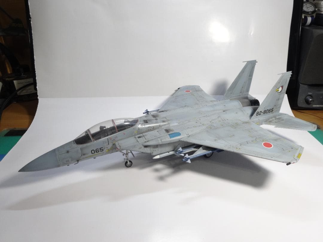 【フウ】ハセガワ1/48航空自衛隊「F-15DJ」完成品