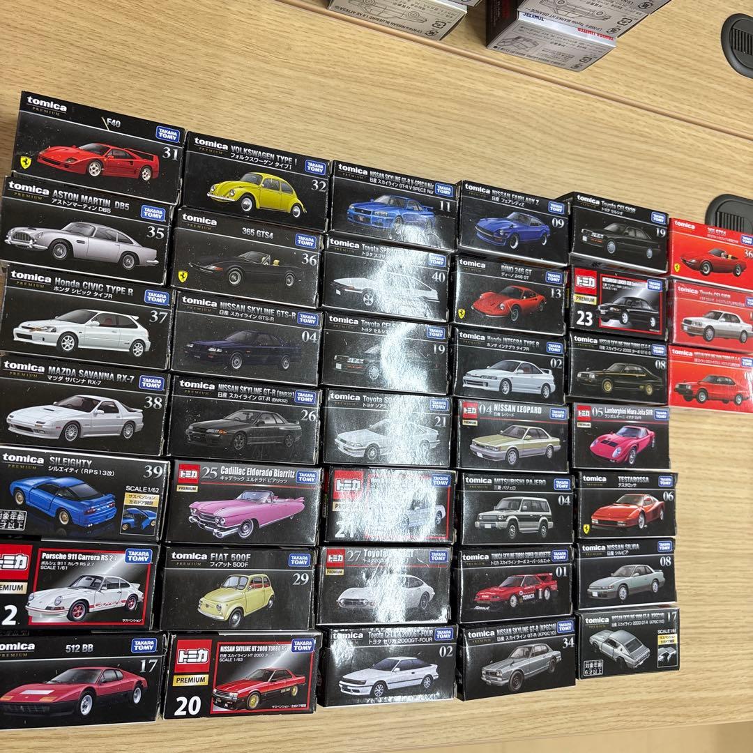 値下げ！トミカ ミニカー　プレミアム　38個セット
