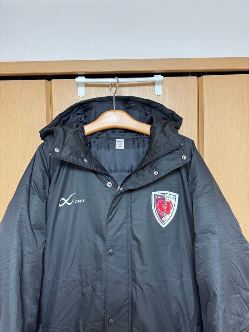 レア支給品？★京都サンガ ダウンベンチコート 厳寒の秋春制対策 百年構想リーグ