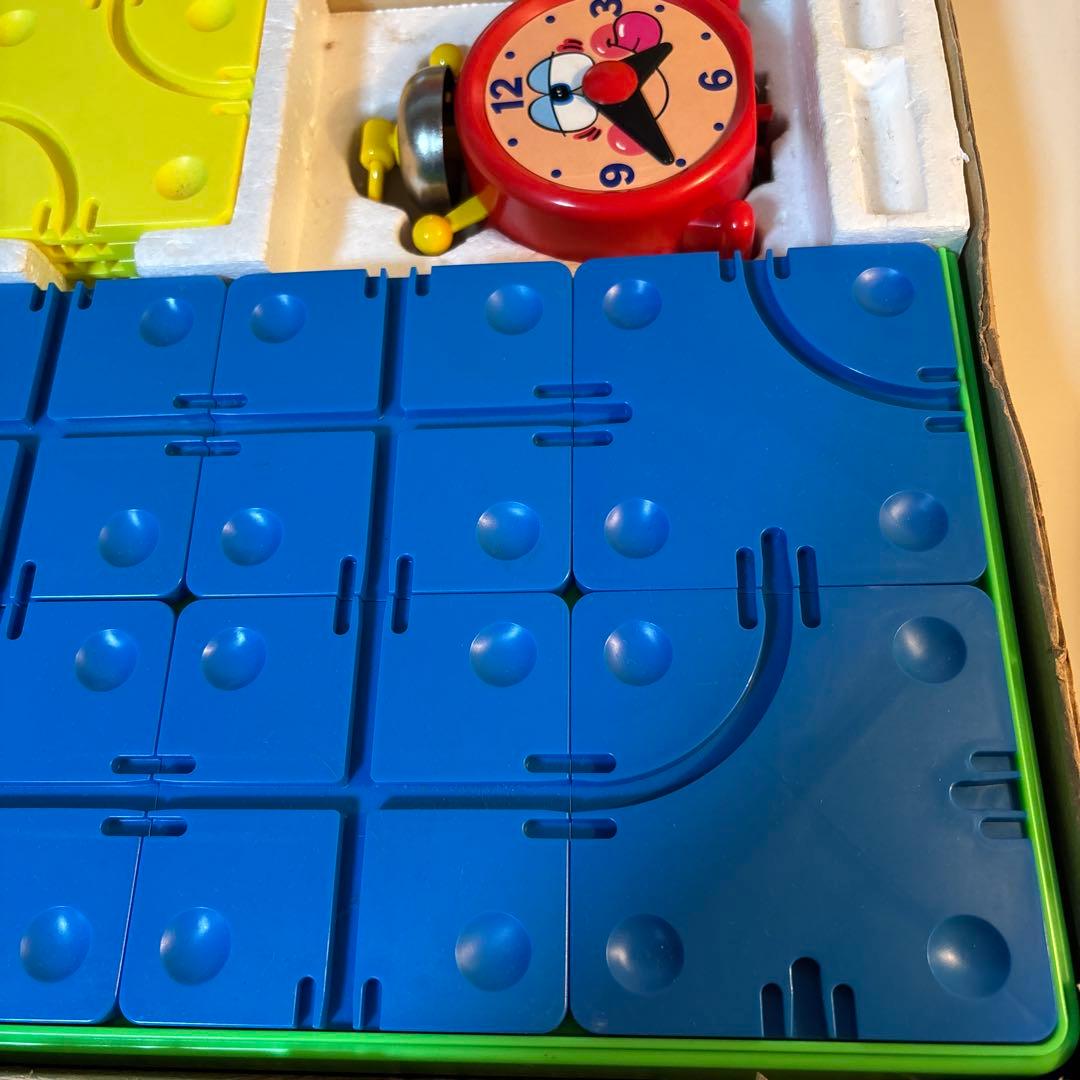 値下中 昭和レトロ 野村トーイ チクタクバンバン 赤い時計とパズルパーツ