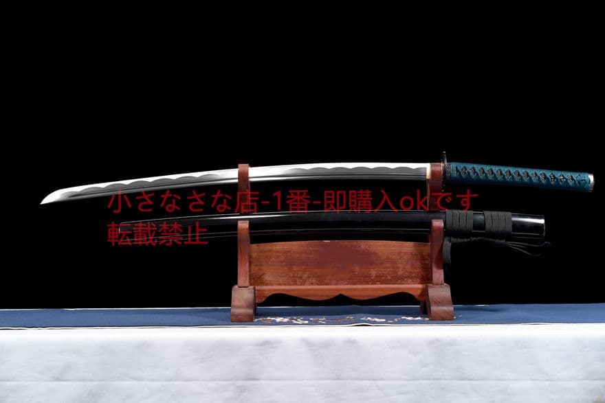 【清羽】中炭素鋼武士刀   古兵器 武具　刀装具　日本刀　模造刀 居合刀