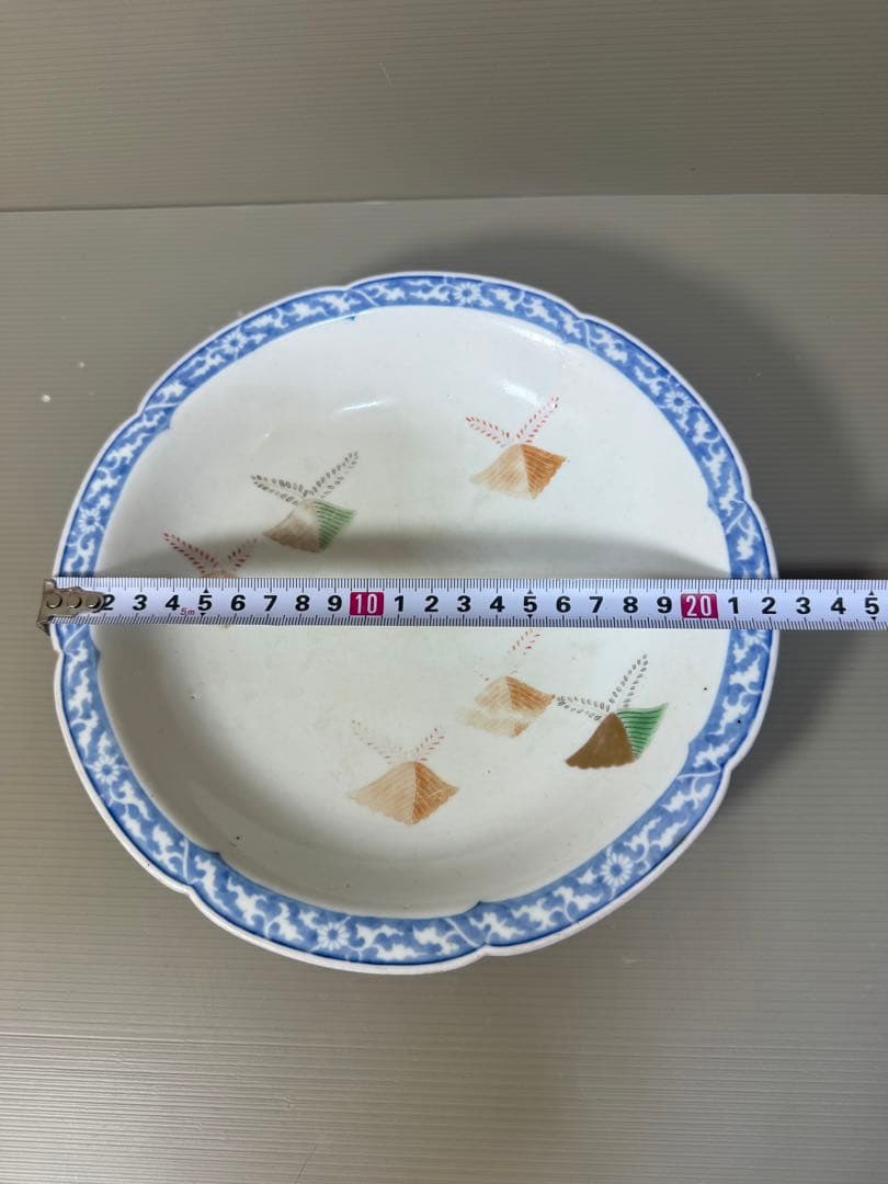 2241  辻製　辻常陸　皿　時代物