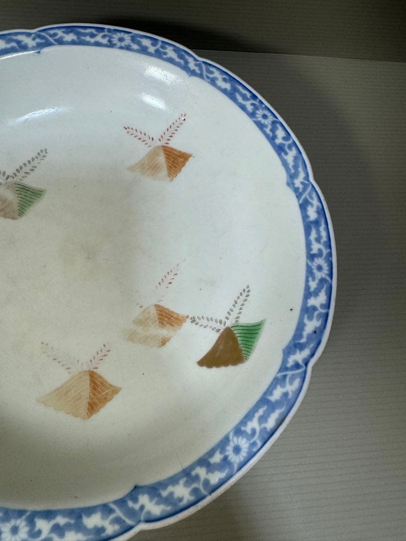 2241  辻製　辻常陸　皿　時代物