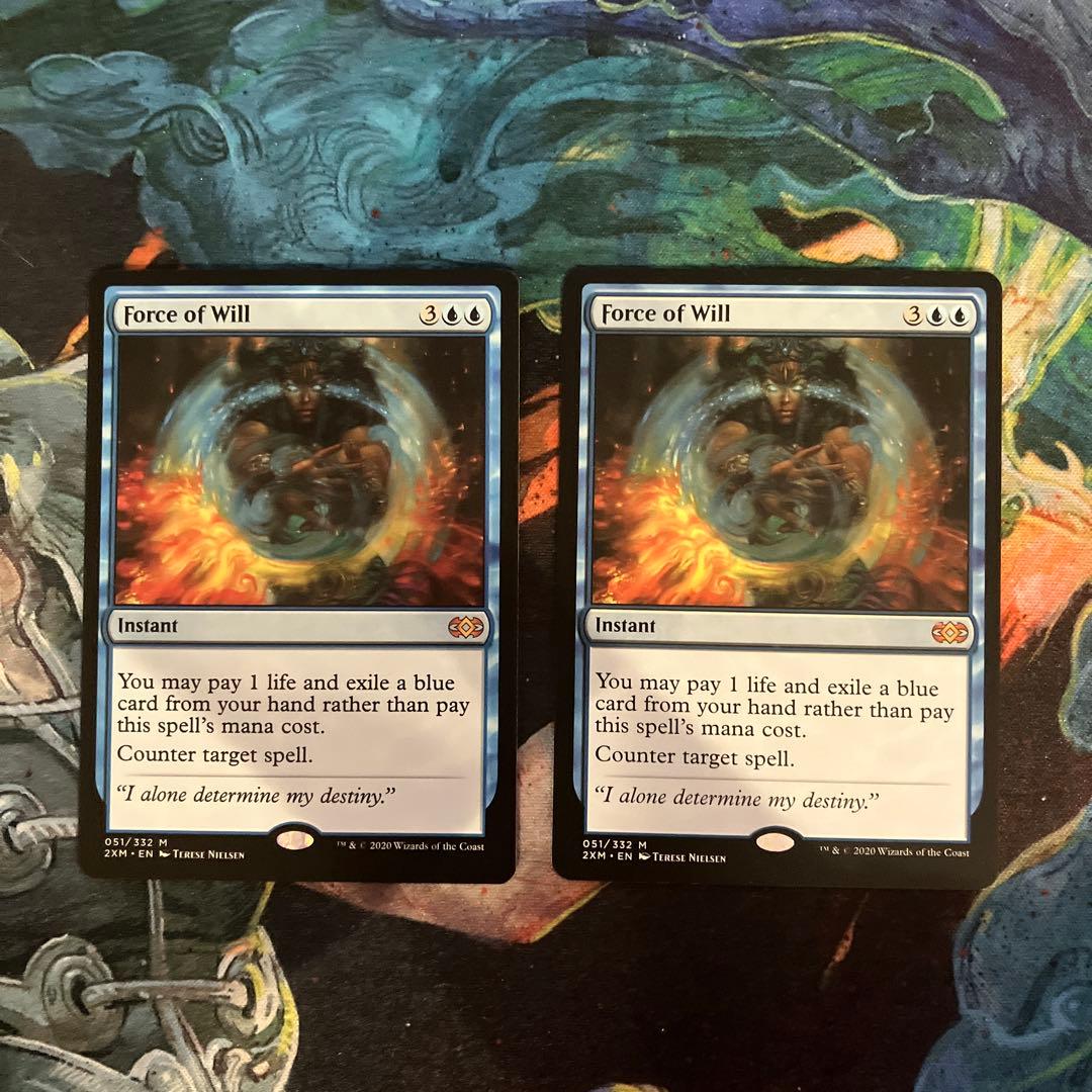 意志の力/Force of Will 英語版 2枚