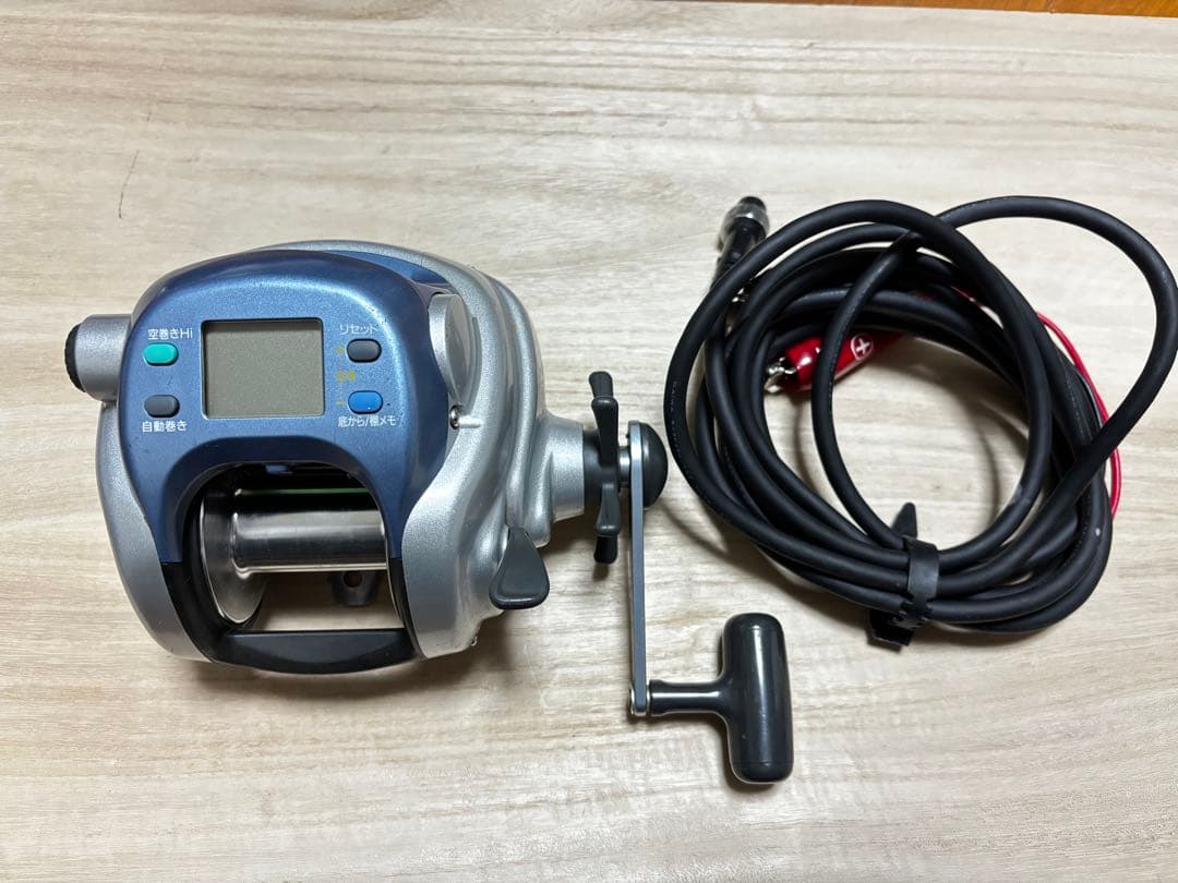 ダイワ スーパータナコンS 600WP 電動リール 電源ケーブル付属