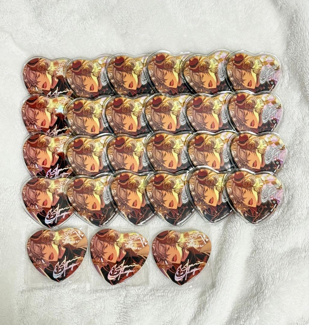 あんスタ 大神晃牙 バンケット 中国 願望 ハート缶バッジ とるパカ