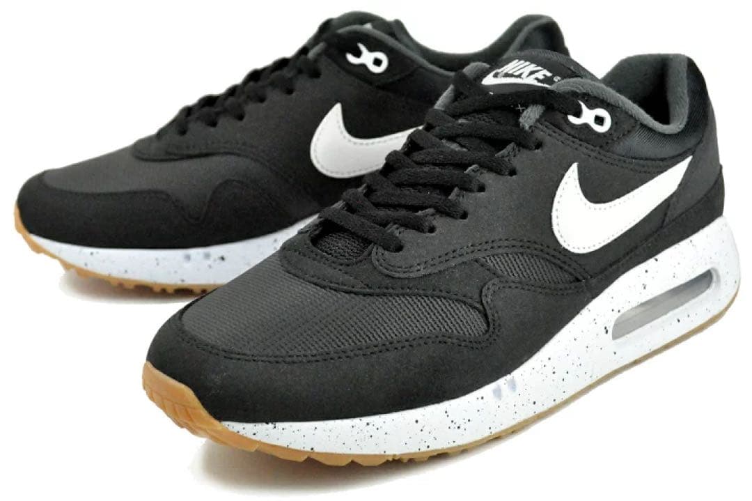 ナイキ ゴルフ 26.5cm エアマックス 1 シューズ スパイク 靴 黒