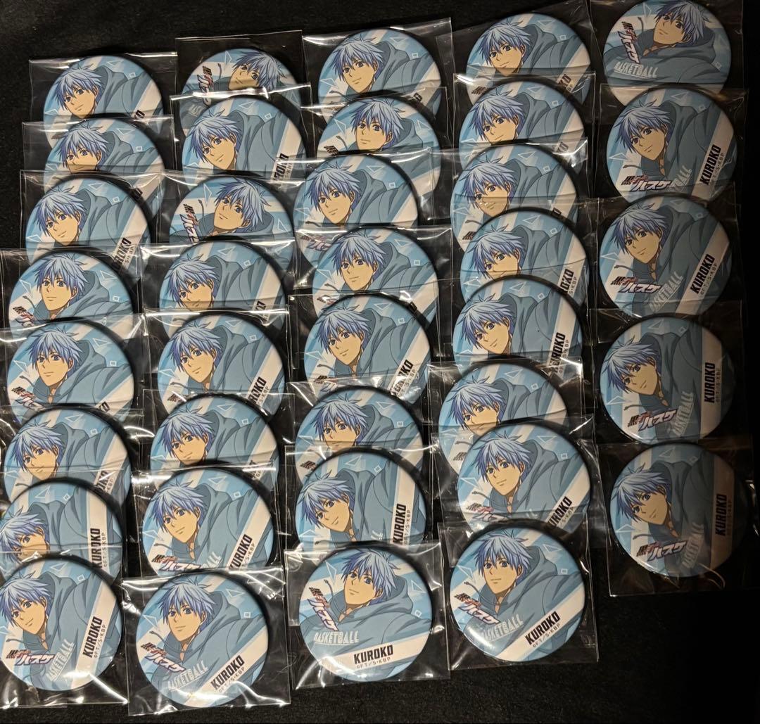 黒子のバスケ　ベルハウス　パルクール　黒子テツヤ　缶バッジ