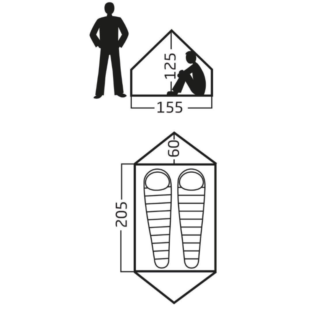【新品未使用未開封】2人用 NORDISK ノルディスク ユドゥンテックミニ