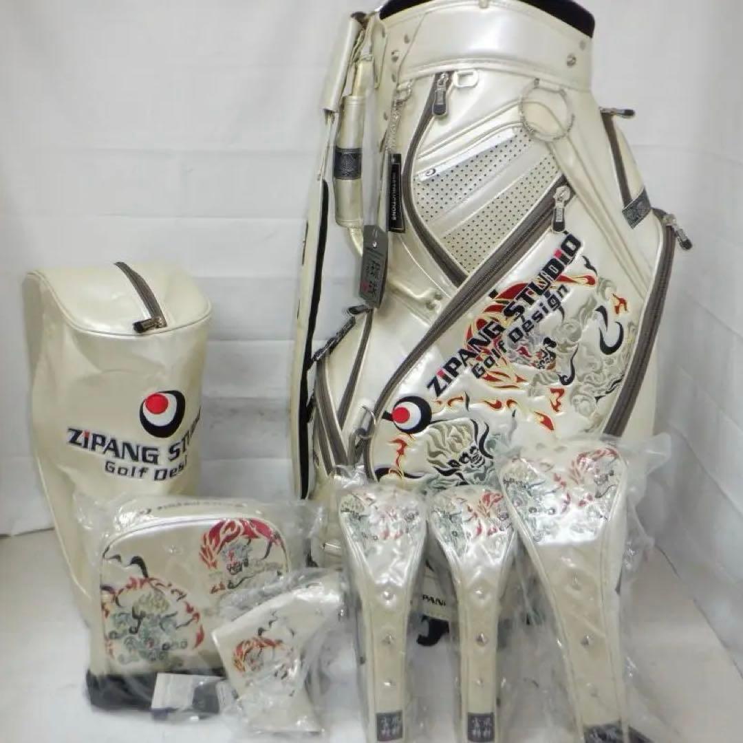 希少★ZIPANG STUDIO★風神雷神★ヘッドカバー５点★入手困難★美品★