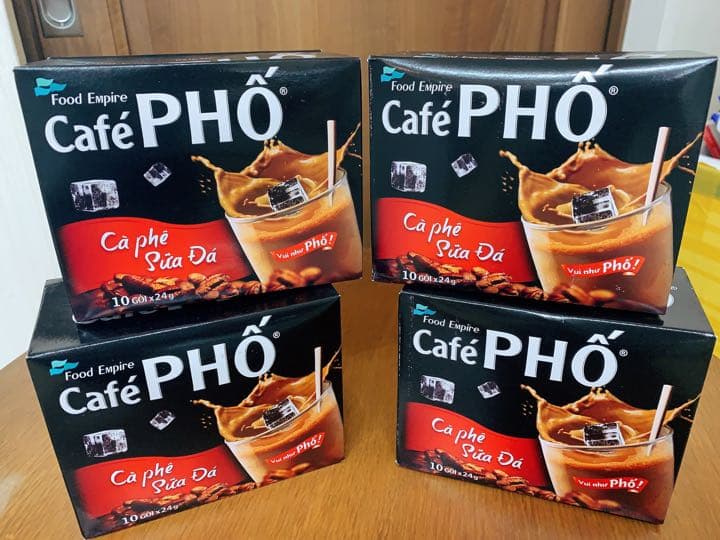 Pho cafe , ベトナムコーヒー正規品、カフェオレ　60箱