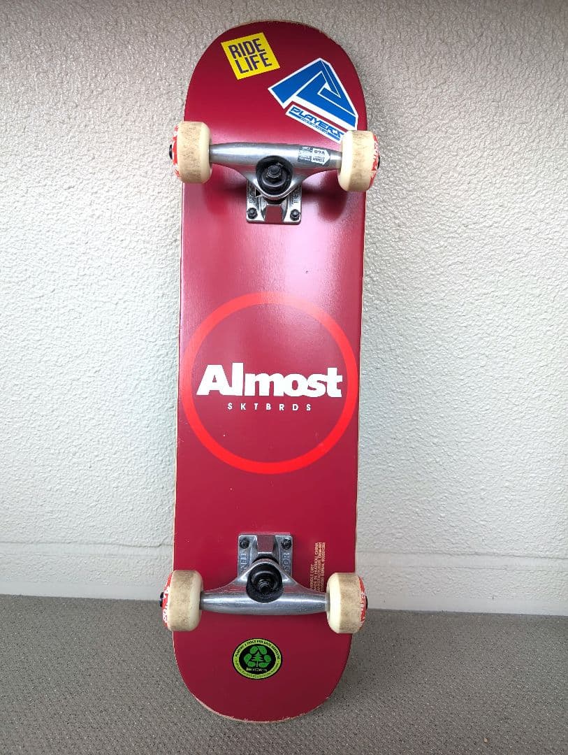 Almost スケートボード コンプリート レッド