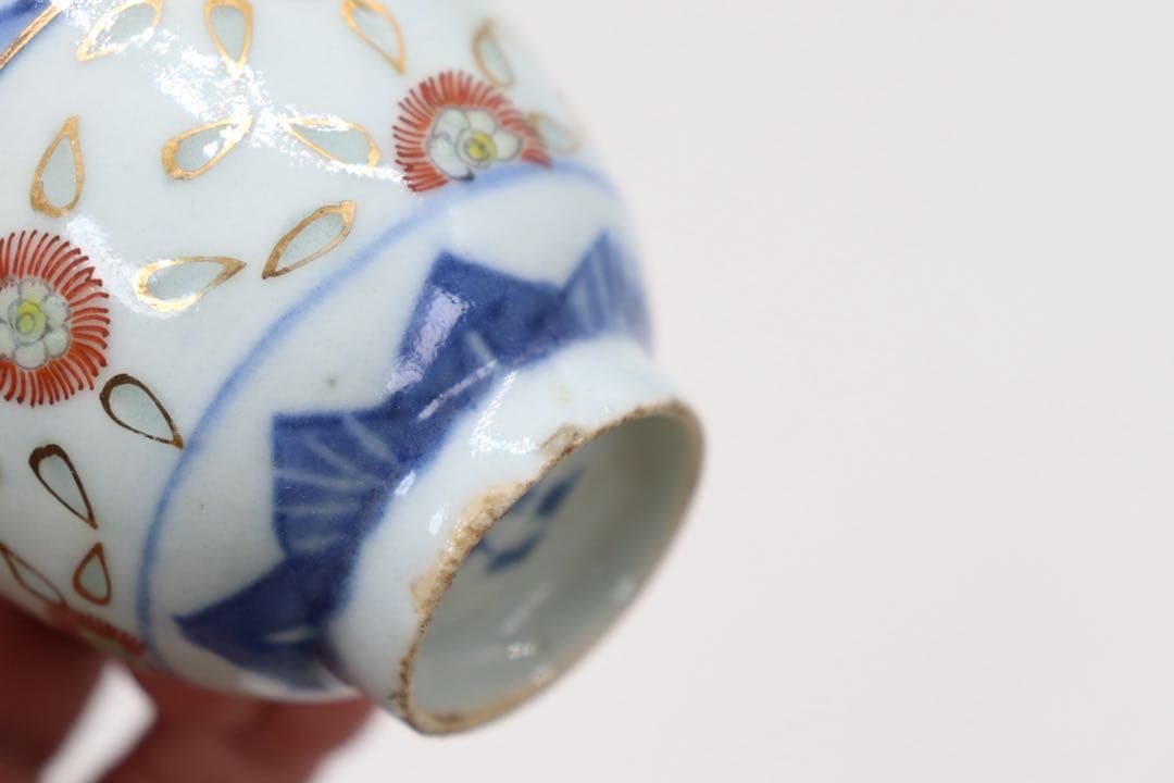 中国　清時代　康熙年製　玲瓏茶器　湯呑み5点　送料込み250626