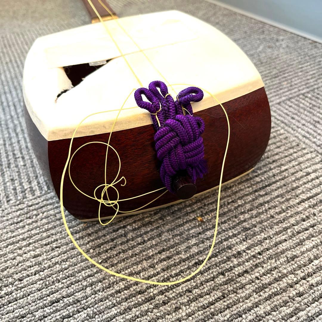 【未メンテ】三味線 ケース付き