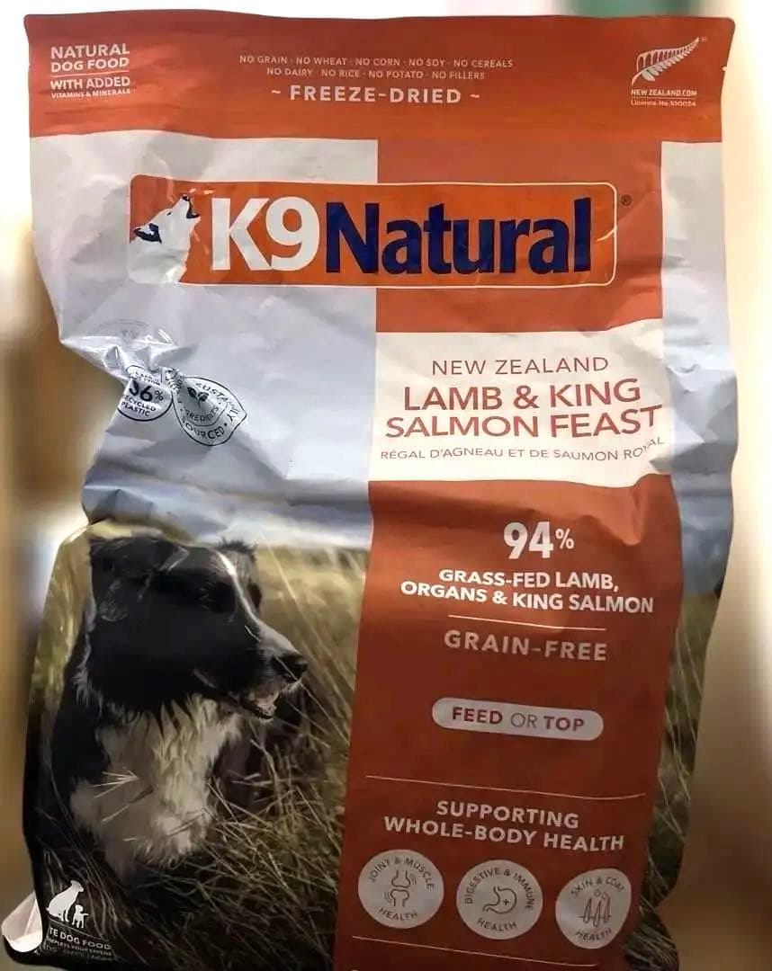 K9 Naturalドッグフード ラム&キングサーモン・フィースト 3.6kg